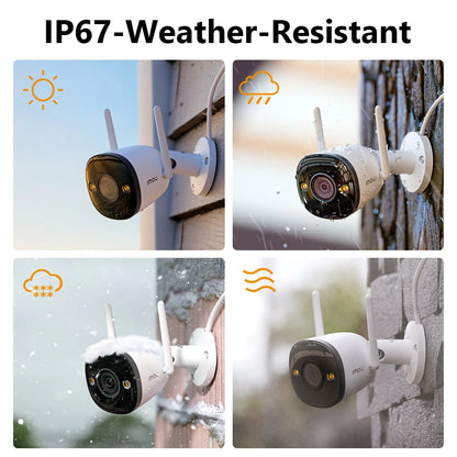 Bullet 2E 5MP Full-Color WiFi Outdoor Security Camera