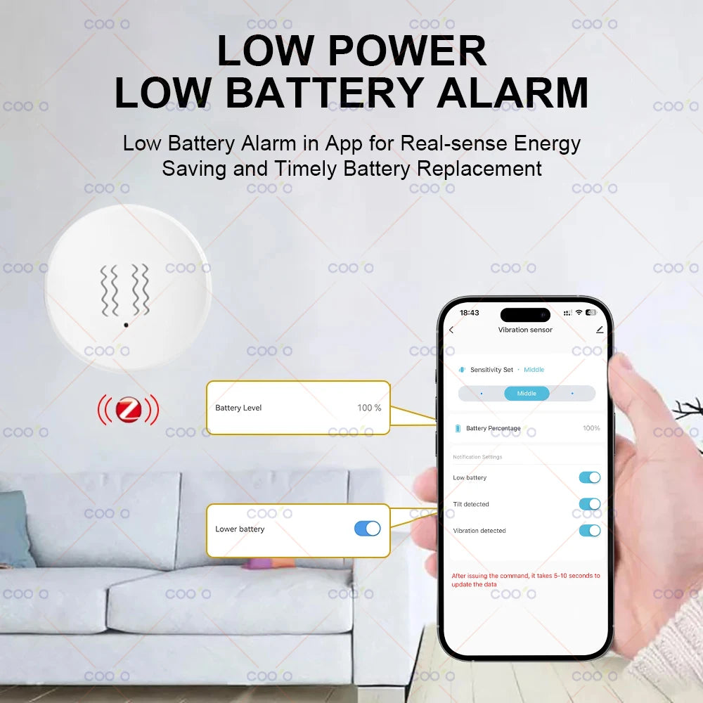 Real-Time Door & Window Tilt Alarm for Home Security