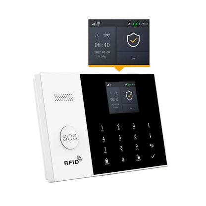 WiFi Tuya Smart Home 433MHz GSM Alarm System
