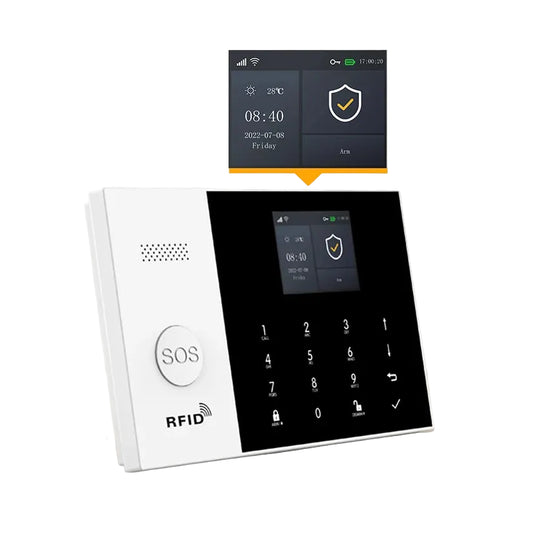 WiFi Tuya Smart Home 433MHz GSM Alarm System