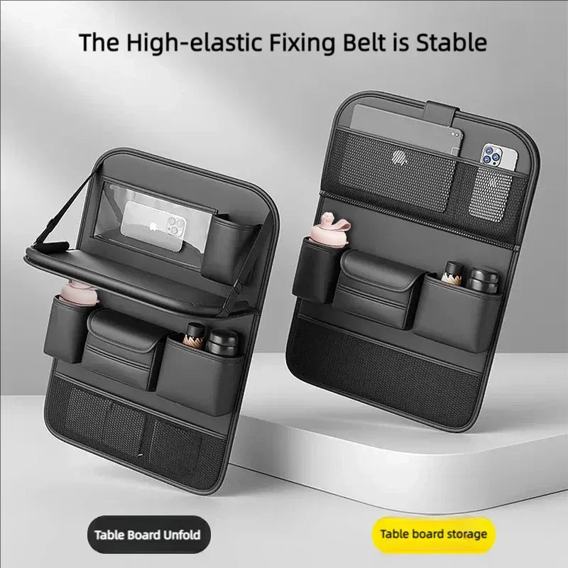 Large Capacity Multi-Pocket Backseat Organizer