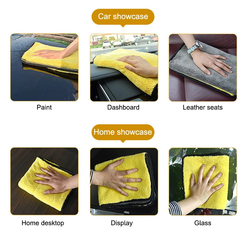 High-End Microfiber Car Wash Towel