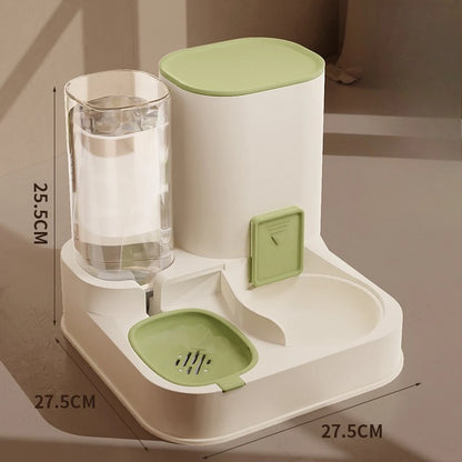 All-in-One Pet Food & Water Feeding Machine