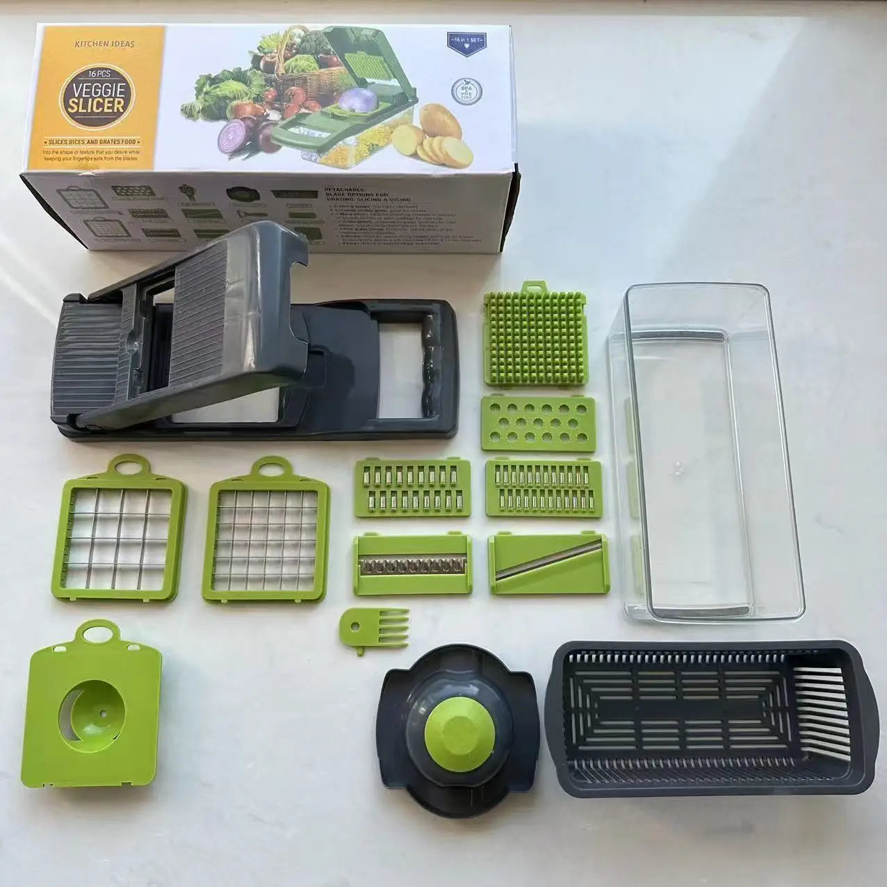 14/16-in-1 Multifunctional Vegetable Chopper