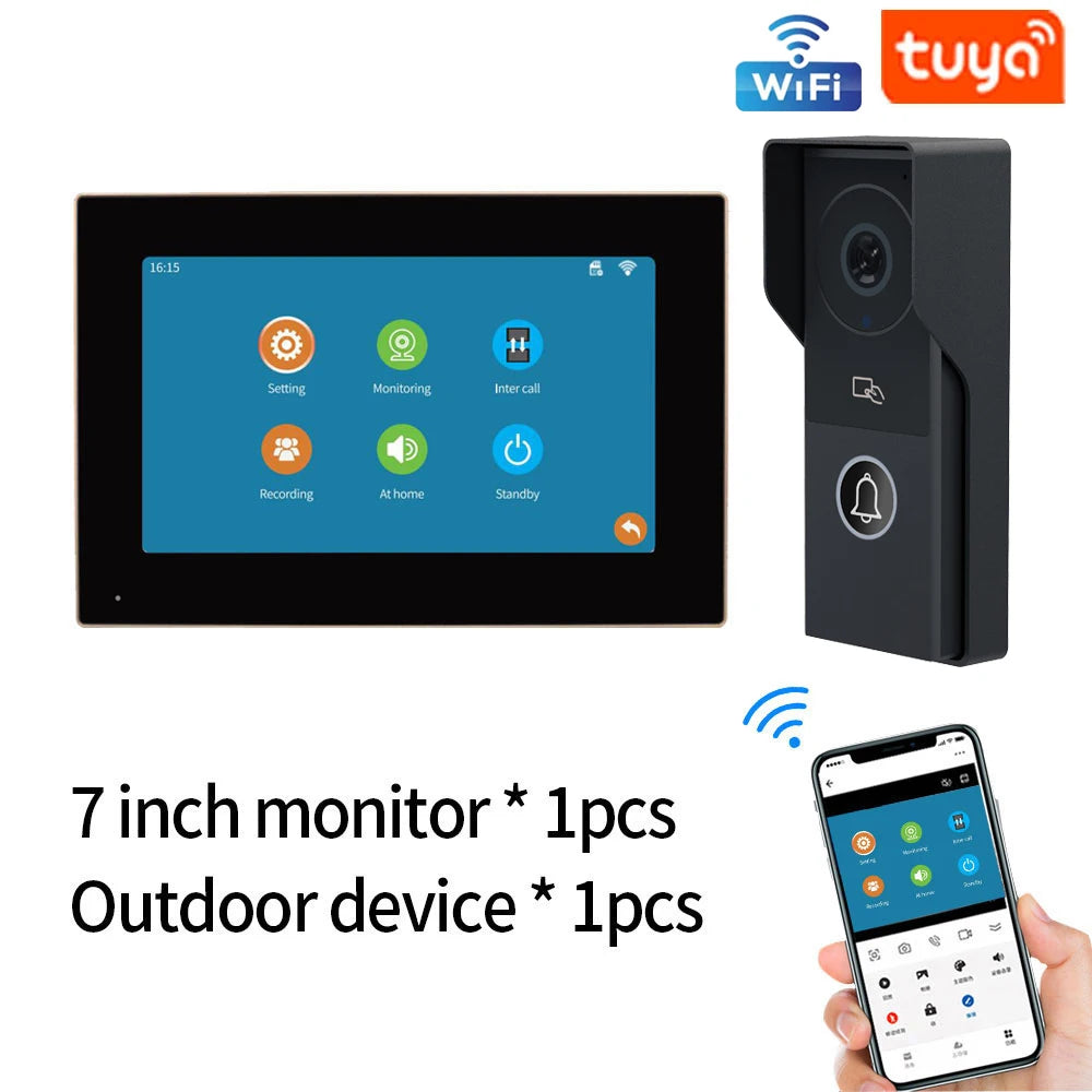 Smart 1080P Wireless WiFi Video Doorbell