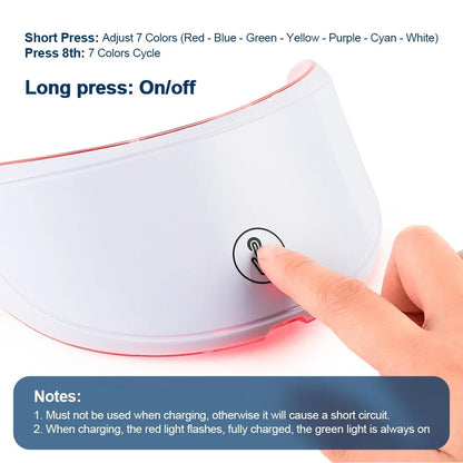 7-Color LED Face & Neck Mask