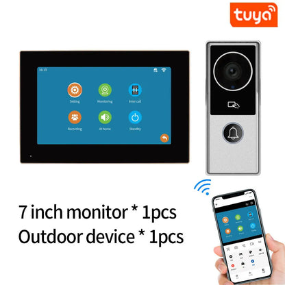 Smart 1080P Wireless WiFi Video Doorbell