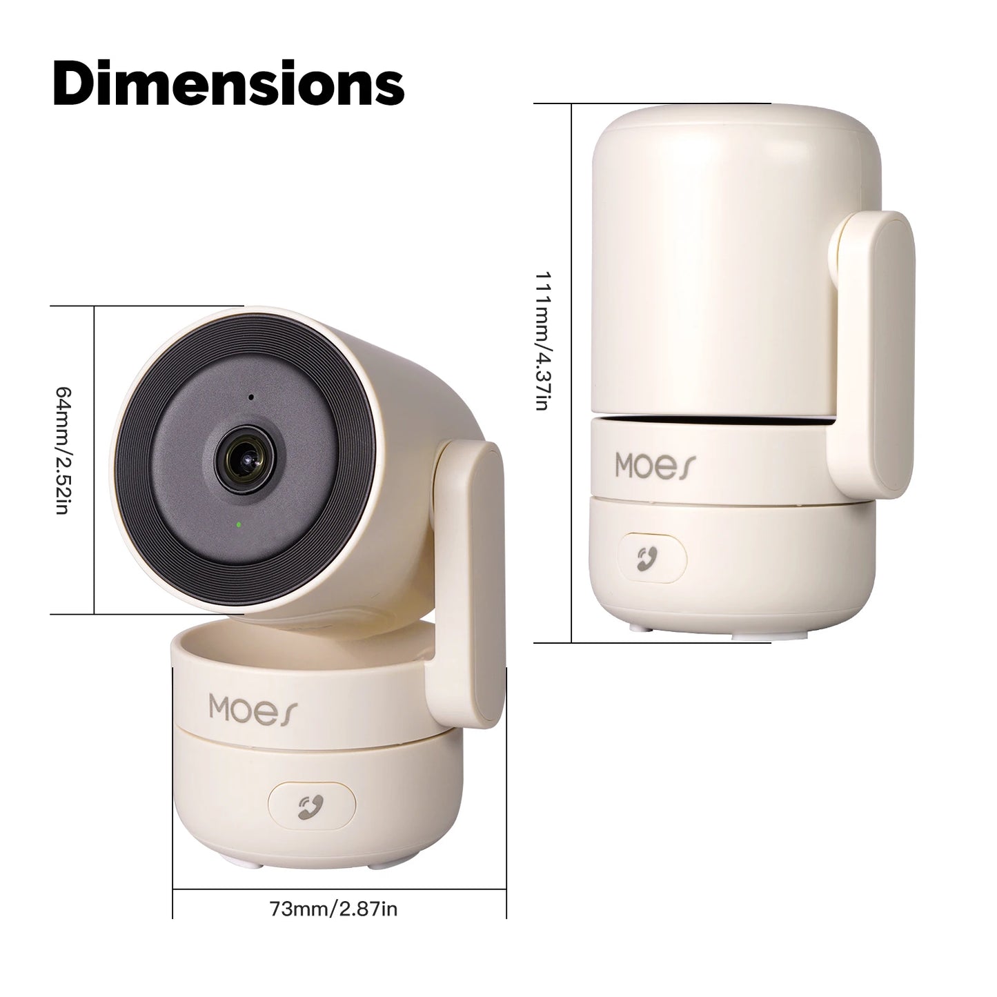4MP WiFi Indoor Pan/Tilt Smart Security Camera