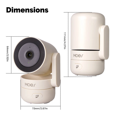 4MP WiFi Indoor Pan/Tilt Smart Security Camera