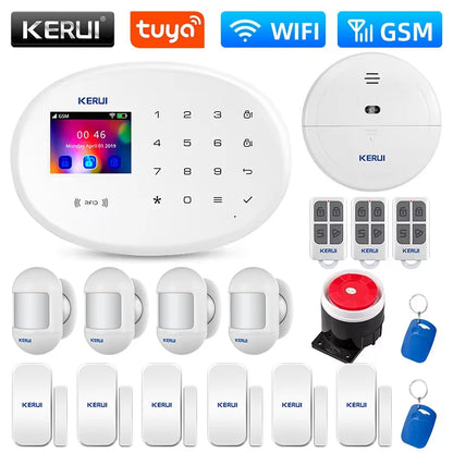 Tuya Smart Security Kit with Motion & Door Sensors