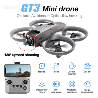 GT3 Professional 8K HD Dual Camera Drone