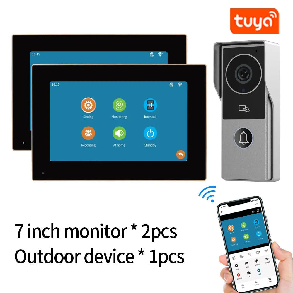 Smart 1080P Wireless WiFi Video Doorbell