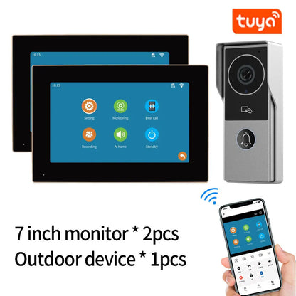 Smart 1080P Wireless WiFi Video Doorbell