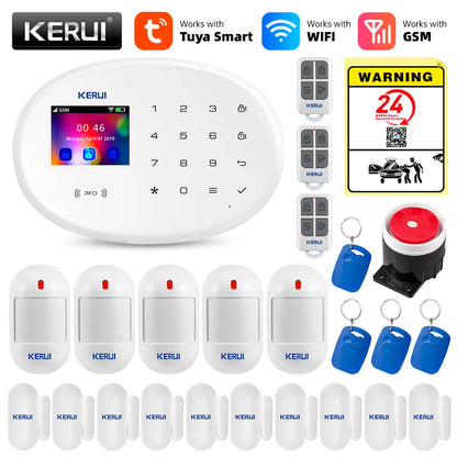 433MHz WiFi GSM Alarm System