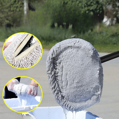 Car Wash Brush with Telescopic Handle
