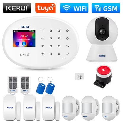 Tuya Smart Security Kit with Motion & Door Sensors