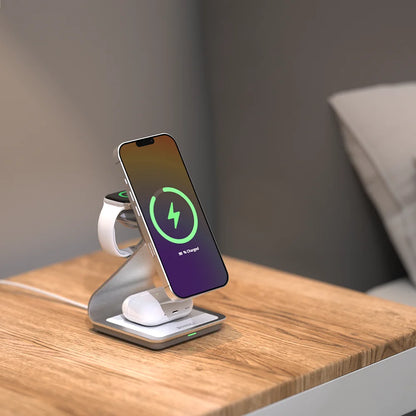 Magnetic 3-in-1 Wireless Charger