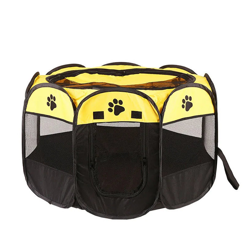 Octagonal Breathable Tent Cage for Cats & Dogs
