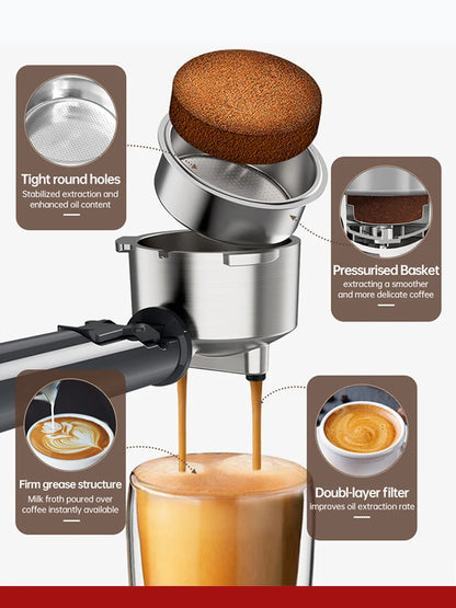 Semi-Automatic Espresso & Cappuccino Machine
