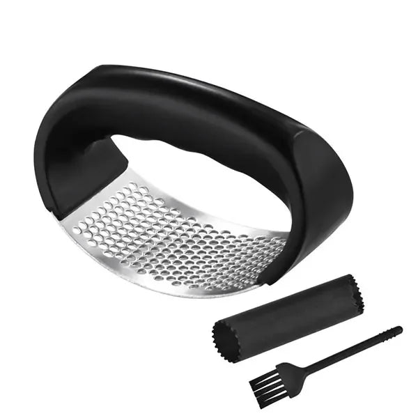 Manual Upgraded Stainless Steel Garlic Press