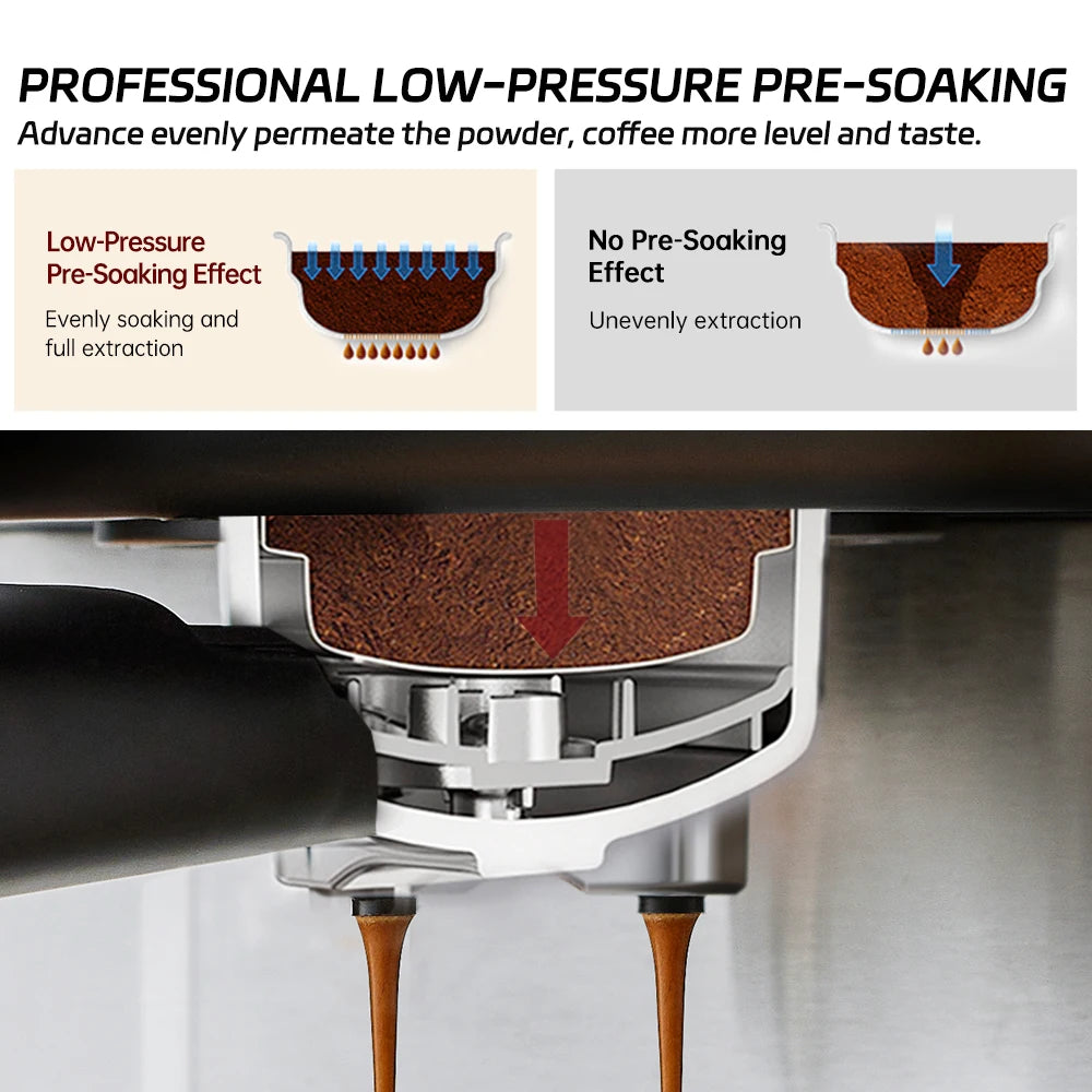 Semi-Automatic Coffee Maker Machine