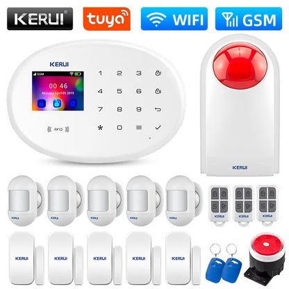 Tuya Smart Security Kit with Motion & Door Sensors
