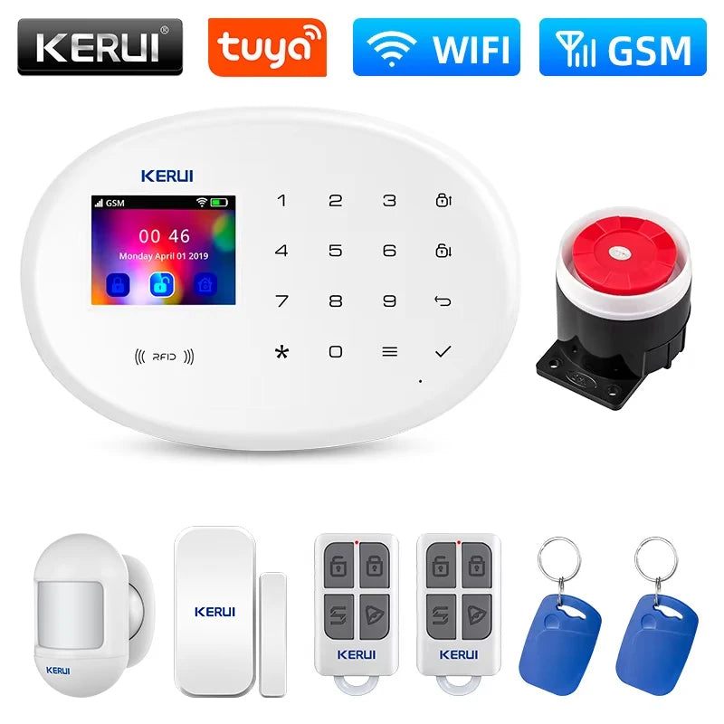 Tuya Smart Security Kit with Motion & Door Sensors
