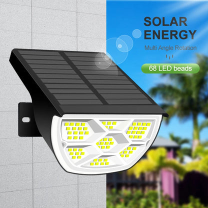 Outdoor IP65 Waterproof 72/68 LED Solar Landscape Lights
