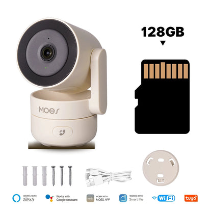 4MP WiFi Indoor Pan/Tilt Smart Security Camera
