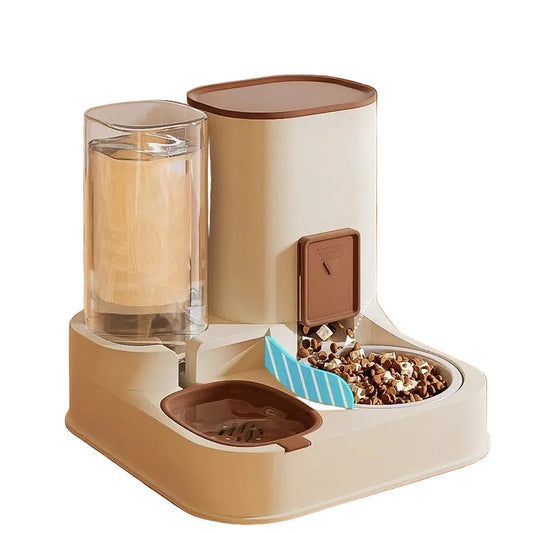 All-in-One Pet Food & Water Feeding Machine
