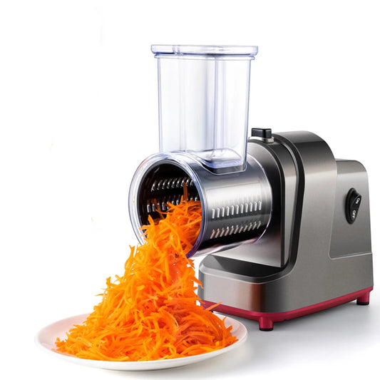 250W 5-in-1 Electric Vegetable Slicer & Shredder