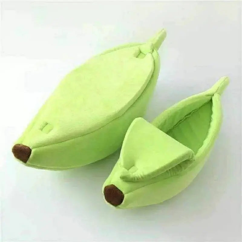 Cute & Cozy Pet House Banana Cat Bed