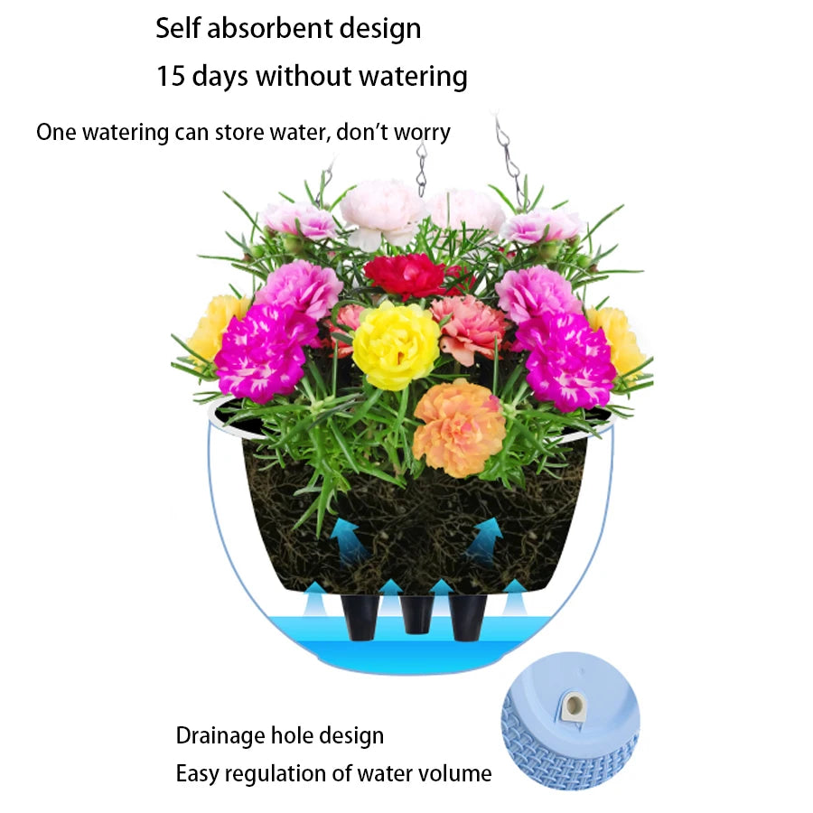 European Style Honeycomb Hanging Flower Pot