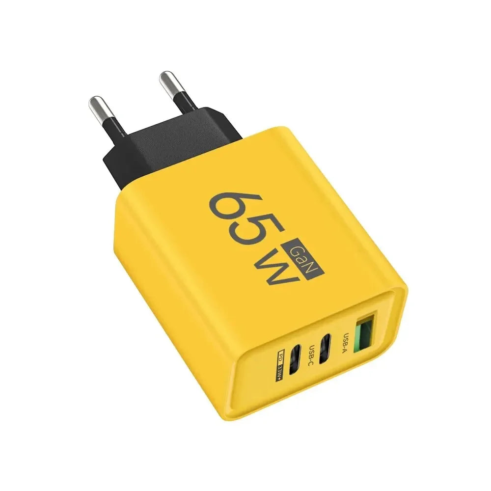 65W GaN Fast Charging Adapter