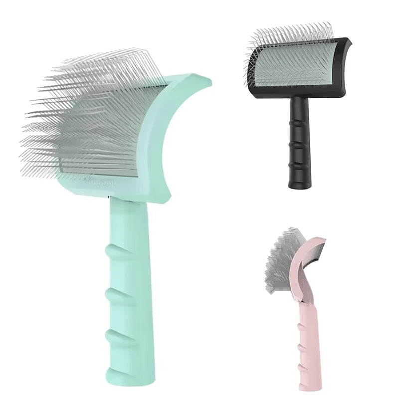 Slicker & Needle Brush for Shedding Grooming Tool