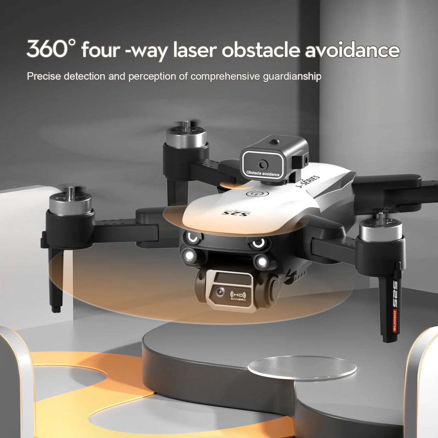 8K Professional HD Dual Camera Foldable Quadcopter