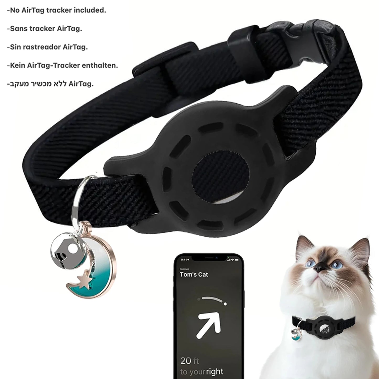 Adjustable Elastic Nylon Dog & Cat Collar with Bell