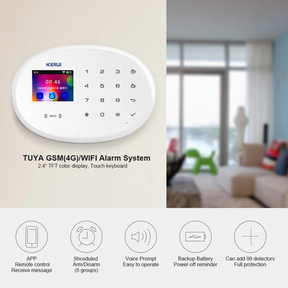 433MHz WiFi GSM Alarm System