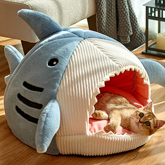 Portable Pet Nest Cave with Cushion Pillow Mat