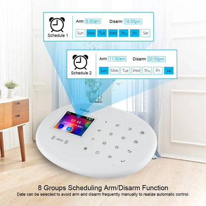 433MHz WiFi GSM Alarm System