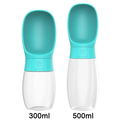 500ml Portable Dog Water Bottle with Drinking Bowl