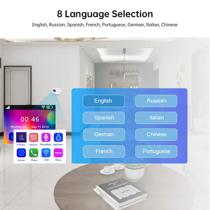 Tuya Smart Security Kit with Motion & Door Sensors