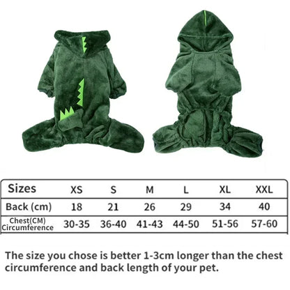 Autumn & Winter Thickened Warm Dinosaur Jacket