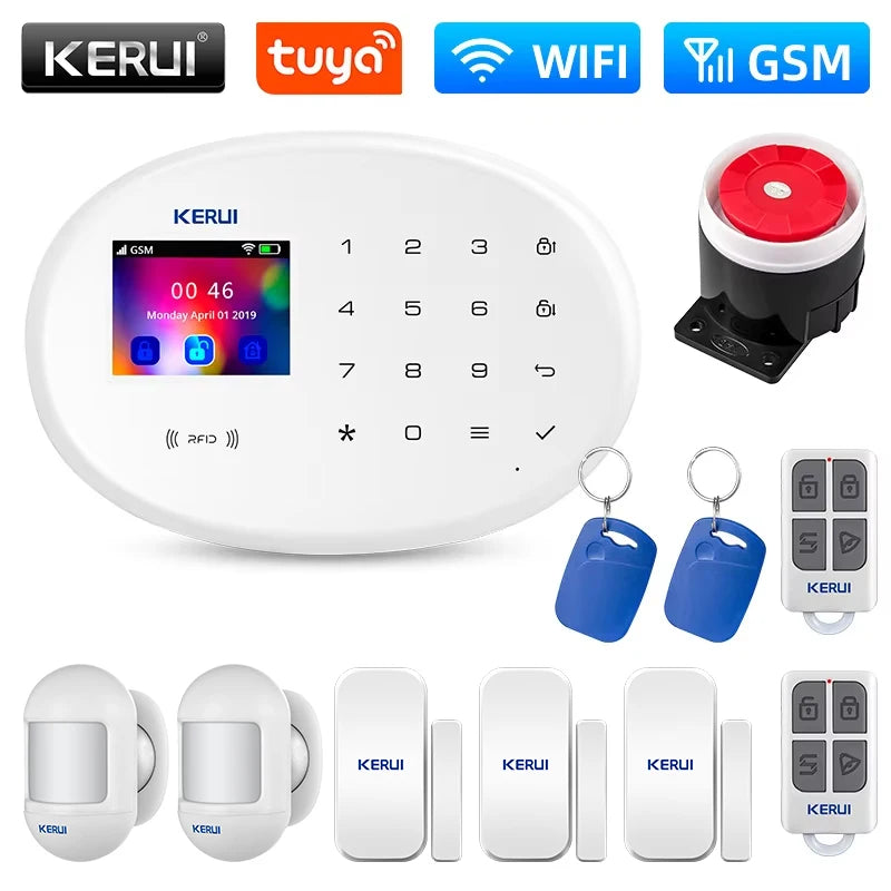Tuya Smart Security Kit with Motion & Door Sensors