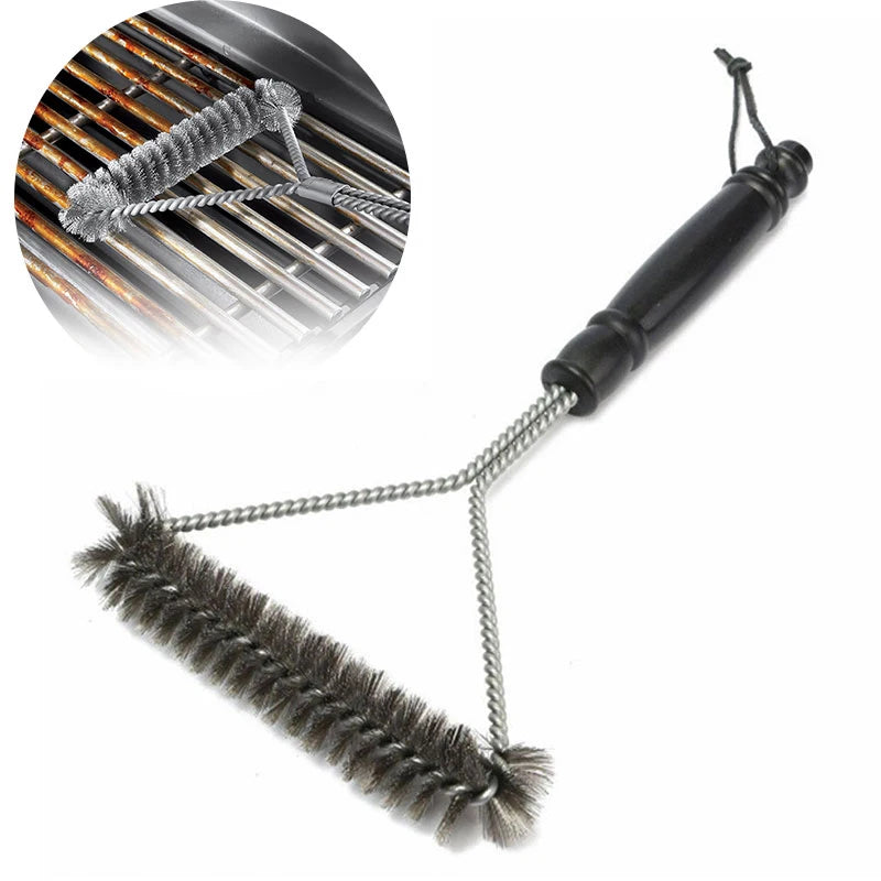 Stainless Steel Bristles BBQ Cleaning Tool