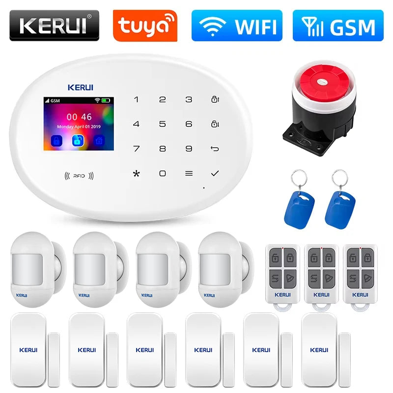 Tuya Smart Security Kit with Motion & Door Sensors
