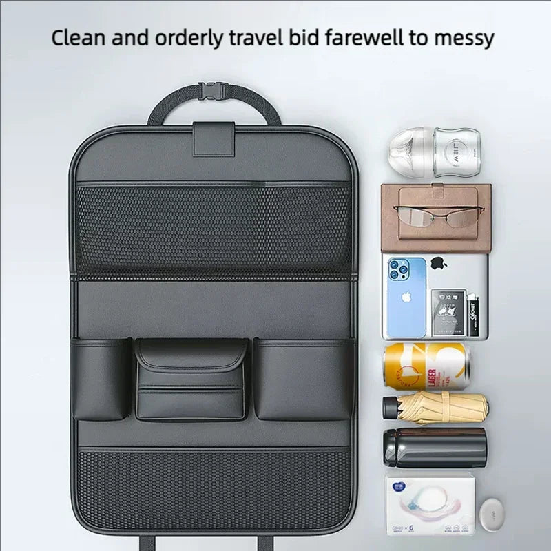 Large Capacity Multi-Pocket Backseat Organizer