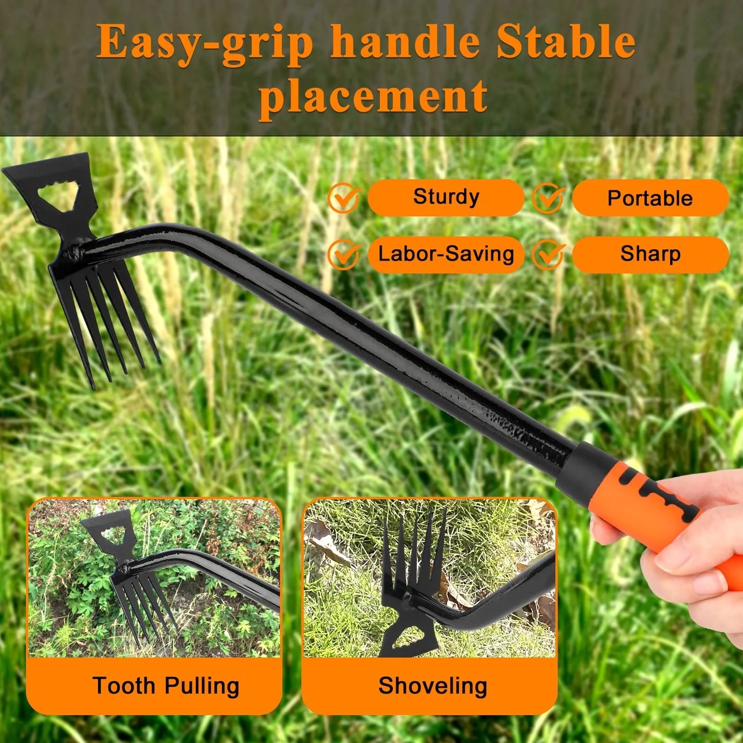 Multifunction Gardening Hand Weed Puller
