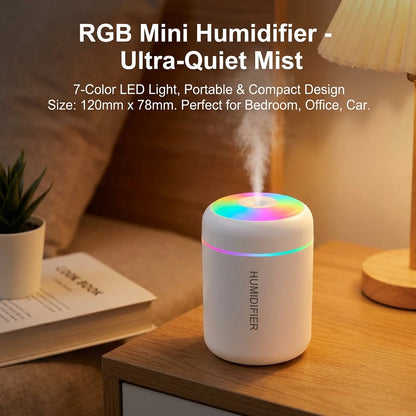USB Air Humidifier with LED Lights