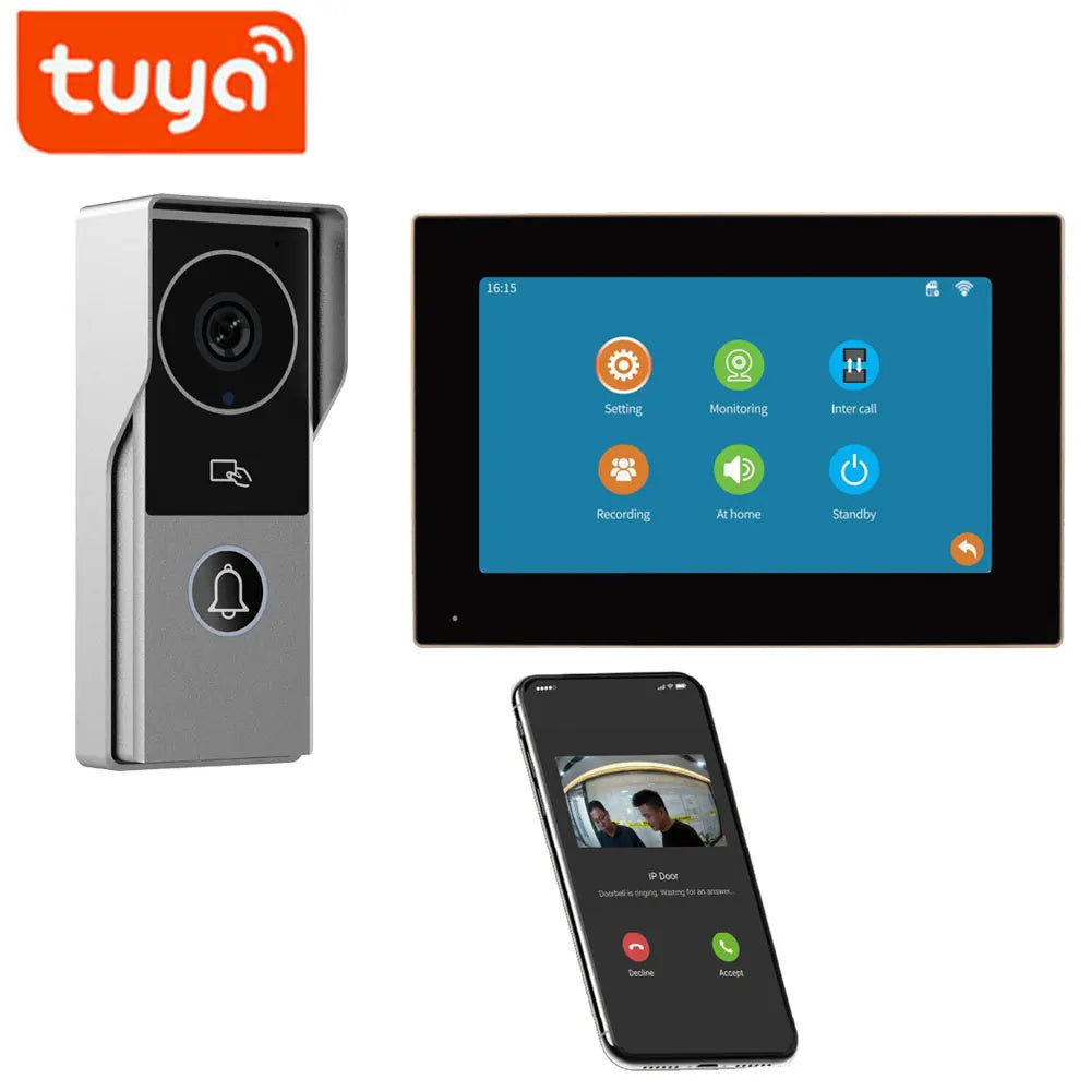 Smart 1080P Wireless WiFi Video Doorbell